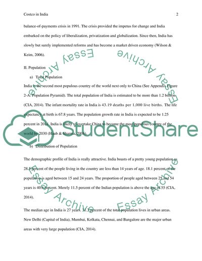 Global Marketing: Entering a New Country With New Product as an Example Costco