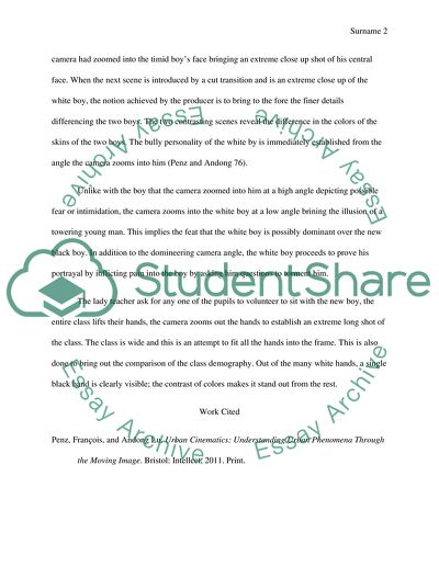 Movie review examples (camera shots, camera angles, transition)