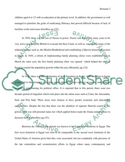 Egypt in the 20th Century: Chronology of Major Events by Moustafa Ahmed