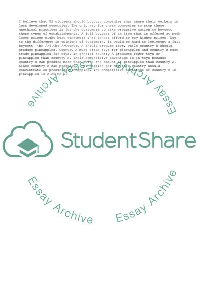 Positives Aspects of NAFTA