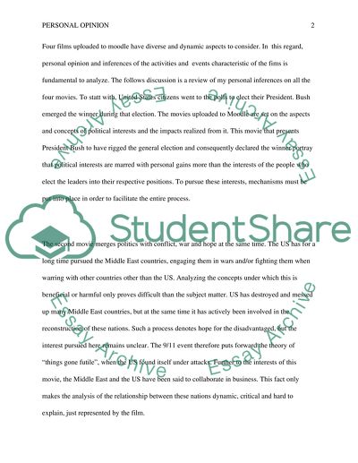 What are your opinions of the movies uploaded to Moodle this week