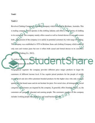 Clothing Company: Revolver Clothing Company