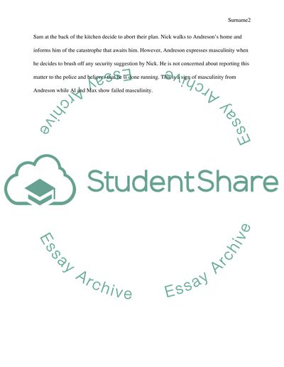 Ernest Hemingway Failed masculinity