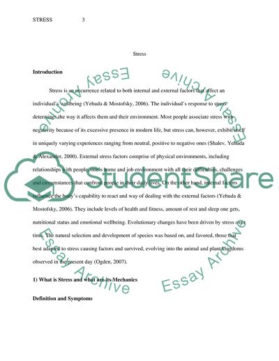 What is Stress and What Are Its Mechanics