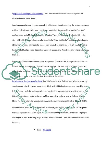 Louis Armstrong: The Jazzman