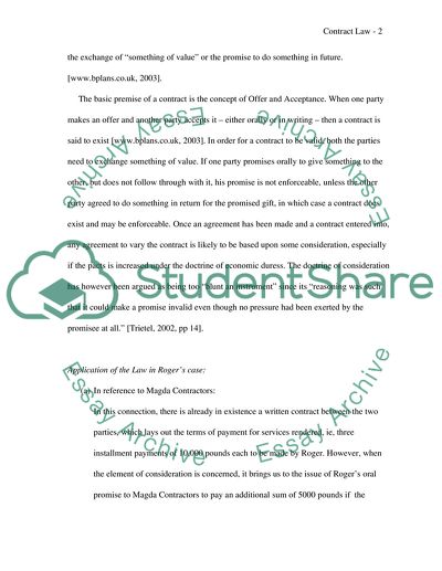 Acceptance Under Contract Law