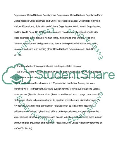 Global Health Organizations