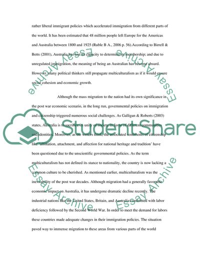 Multiculturalism: Socio-economic Impacts on Modern States