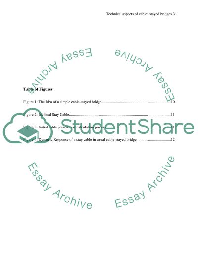 Technical Aspects of Cables Stayed Bridges