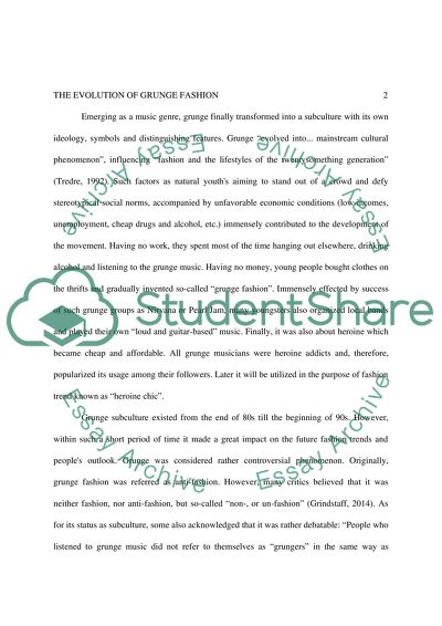 The Evolution of Grunge in the fashion world