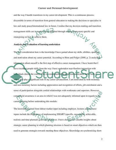 Career & Personal Development