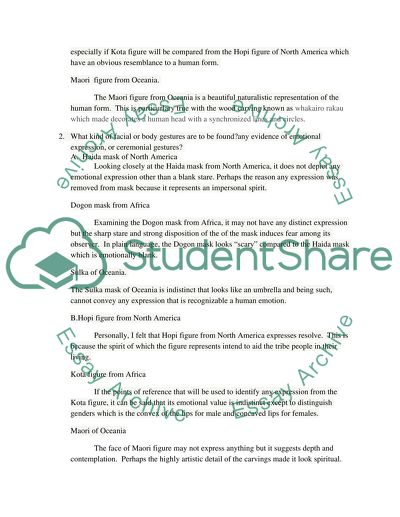 Museum paper assignment