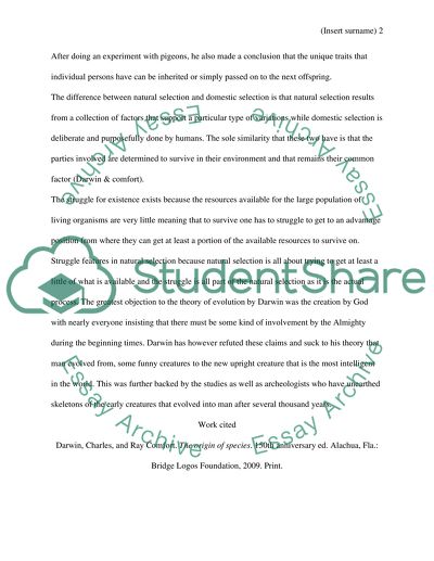 Darwin The Origin of Species