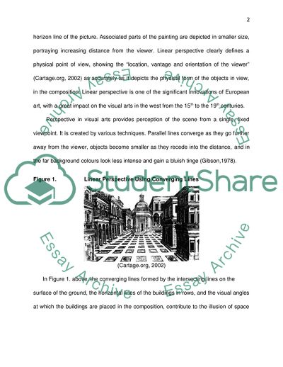 Visual Arts Perspective and Its Types of Meanings