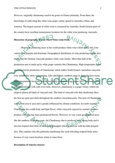 Description of The 2013 Little Penguin Chardonnay