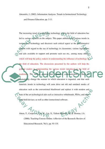 Education Trends, Theories, and Practices