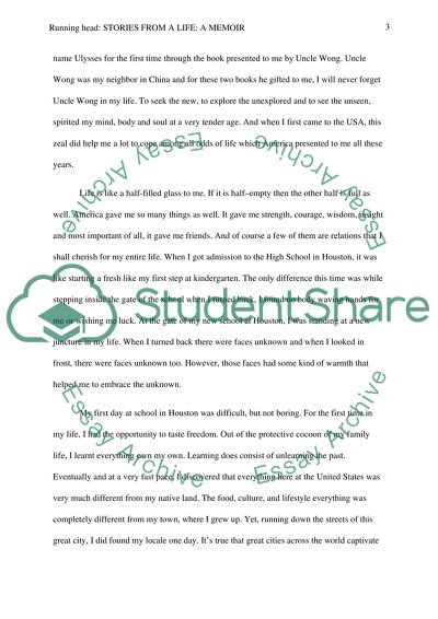 Stories from a Life: A Memoir