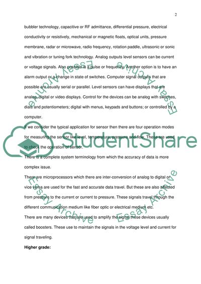 Instrumentation and Control Systems