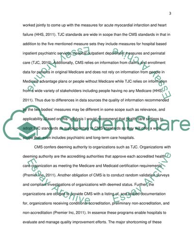Quality Standards Comparison