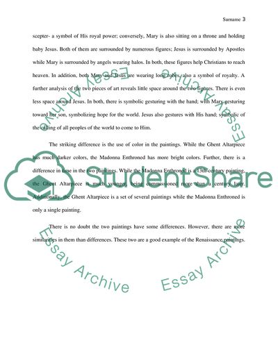 Art History: Sistine Chapel, Ghent Altarpiece and Madonna Enthroned