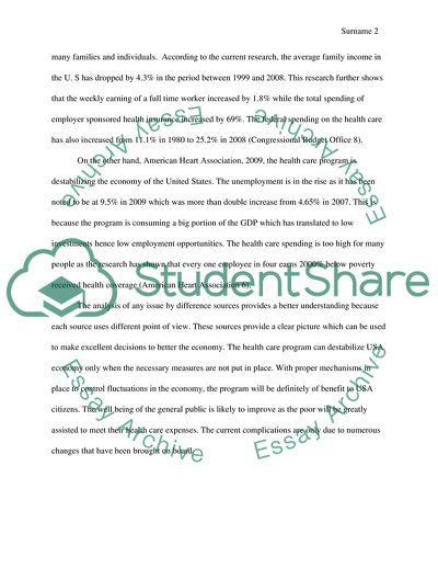 Health cares economic impact