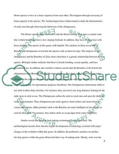 Tools And Time: The Evolution Of Technology In The Genus Homo