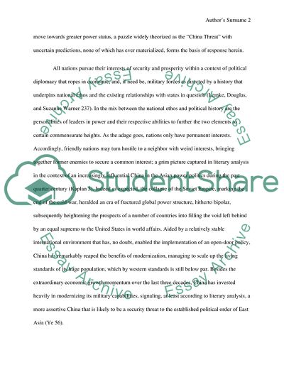 Rising China and Asia-Pacific Regional Stability