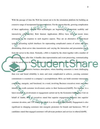 Analysis of Rich Internet Applications