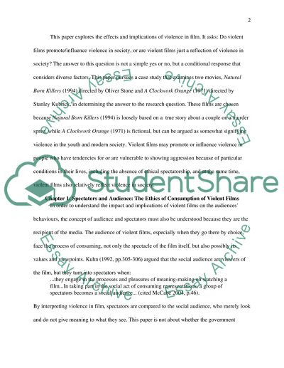 Spectators and Audiences