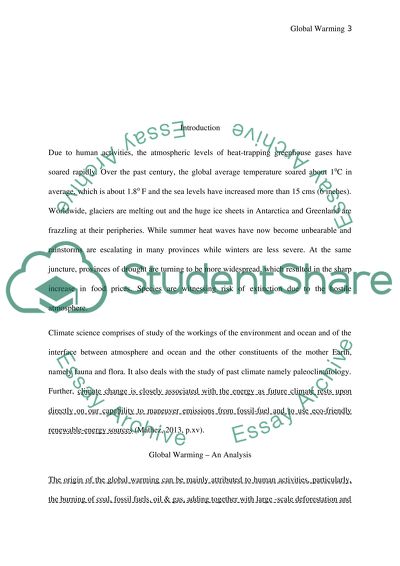 The Origin of the Global Warming