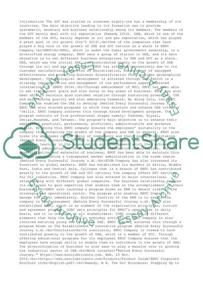 Business in UAE and GCC