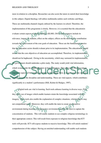 Development and Religion: Theology and Practice