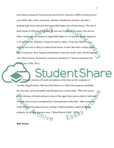 Types And Reasons Of The Heart Diseases