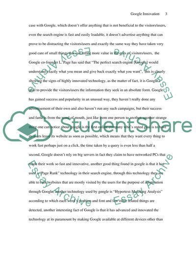 Google Innovation & Technology