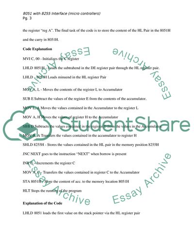 Interface: 8255 and 8051 Micro Controllers