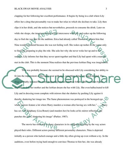 Black Swan Movie Analysis