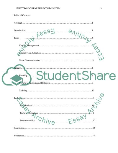 The Factors Affecting Electronic Health Record System Implementation