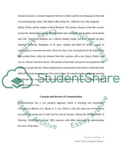 Guess Whos Coming to Dinner