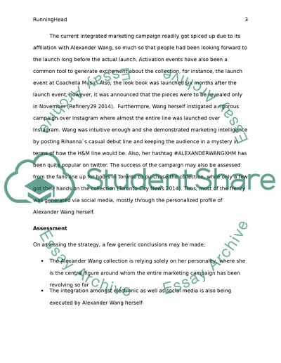 Integrated Marketing Communications Campaign Assignment