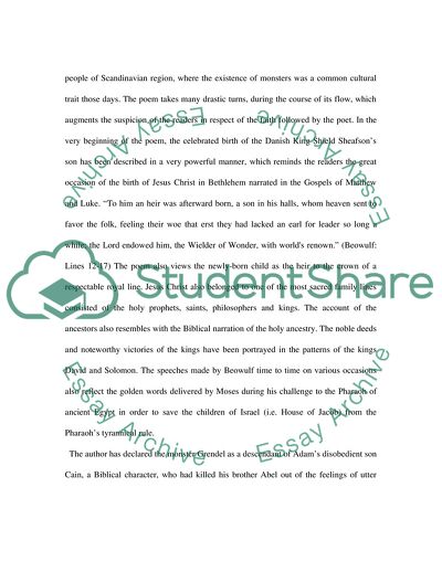 Beowulf and Christianity vs. Paganism