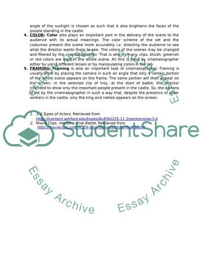 Tools of Cinemalography