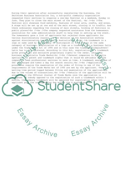 Legislations Needed in the Conduct of a Business in Australia