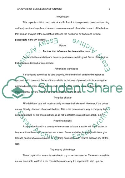 Air Traffic and Terminal Passengers in the UK Airports
