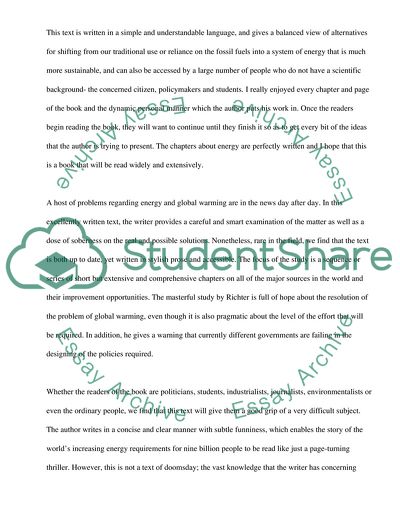 Beyond Smoke and Mirrors: Climate Change & Energy, B Richter