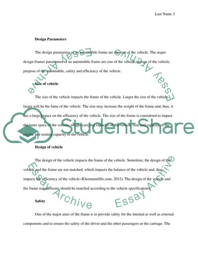 Product Technology : Automotive Components