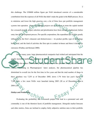 Business Organisation and Policy in Pharmaceutical Industry