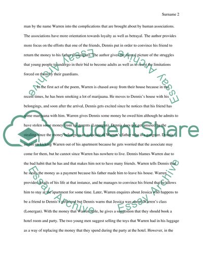 All American Poems by Dickman and This is Our Youth by Lonergan