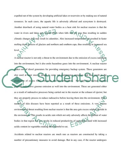 Consequences and Significance report