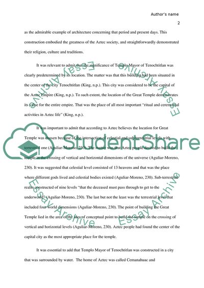 Great Temple of Tenochtitlan