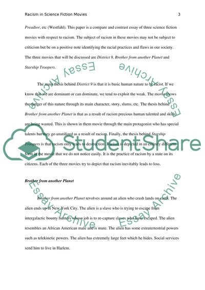 Racism in Science Fiction Movies